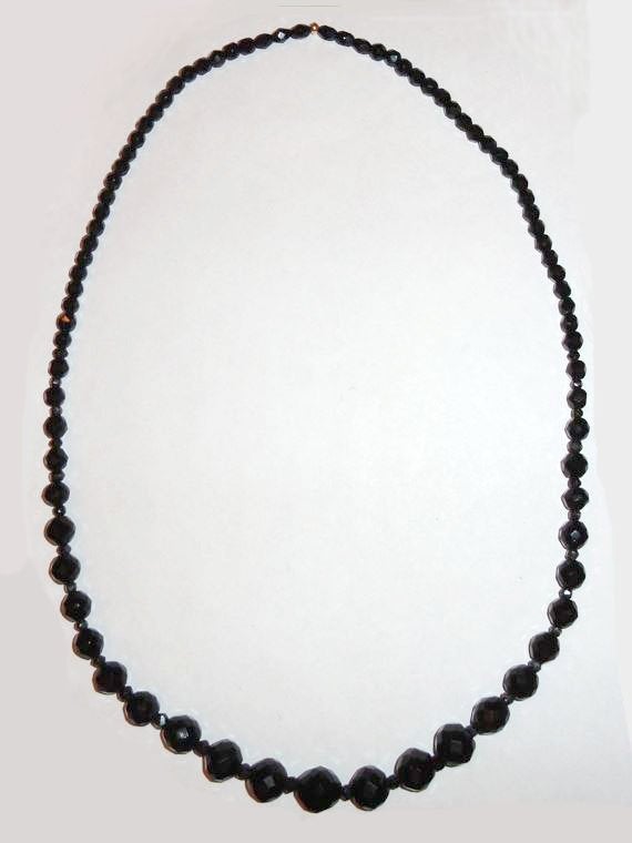 Ketting Onyx Gefacetteerd edelsteen, Sieraden, Tassen en Uiterlijk, Kettingen, Verzenden, Zwart, Nieuw, Steen of Mineraal