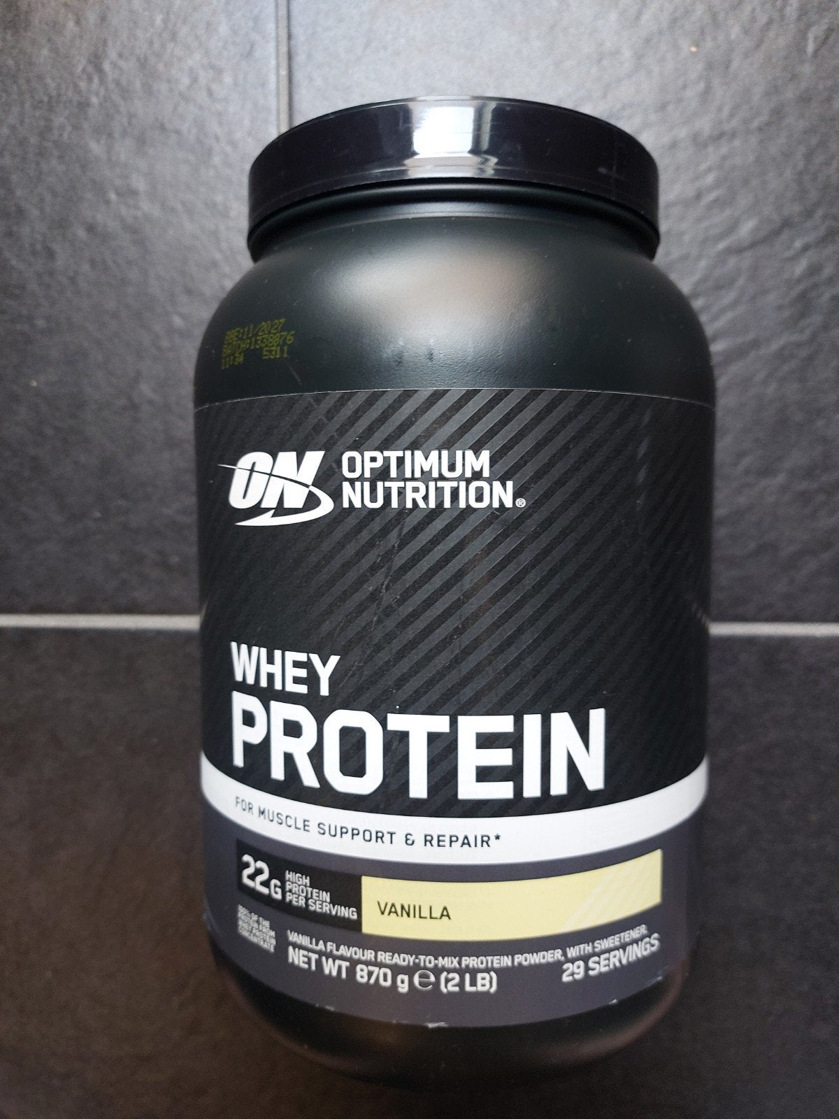 Optimum nutrition whey protein, Ophalen, Zo goed als nieuw, Poeder of Drank