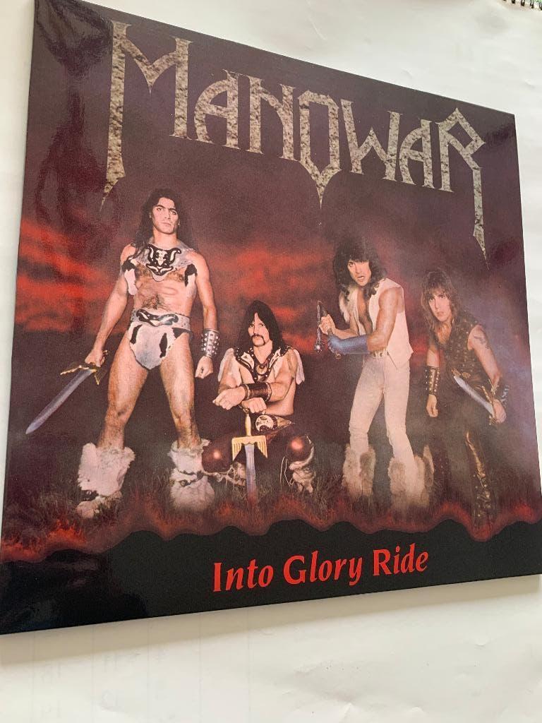 Manowar - Into Glory Ride ( lp), Cd's en Dvd's, Vinyl | Hardrock en Metal, Inclusief insert, Verzenden, 12 inch, 1970 - 1979