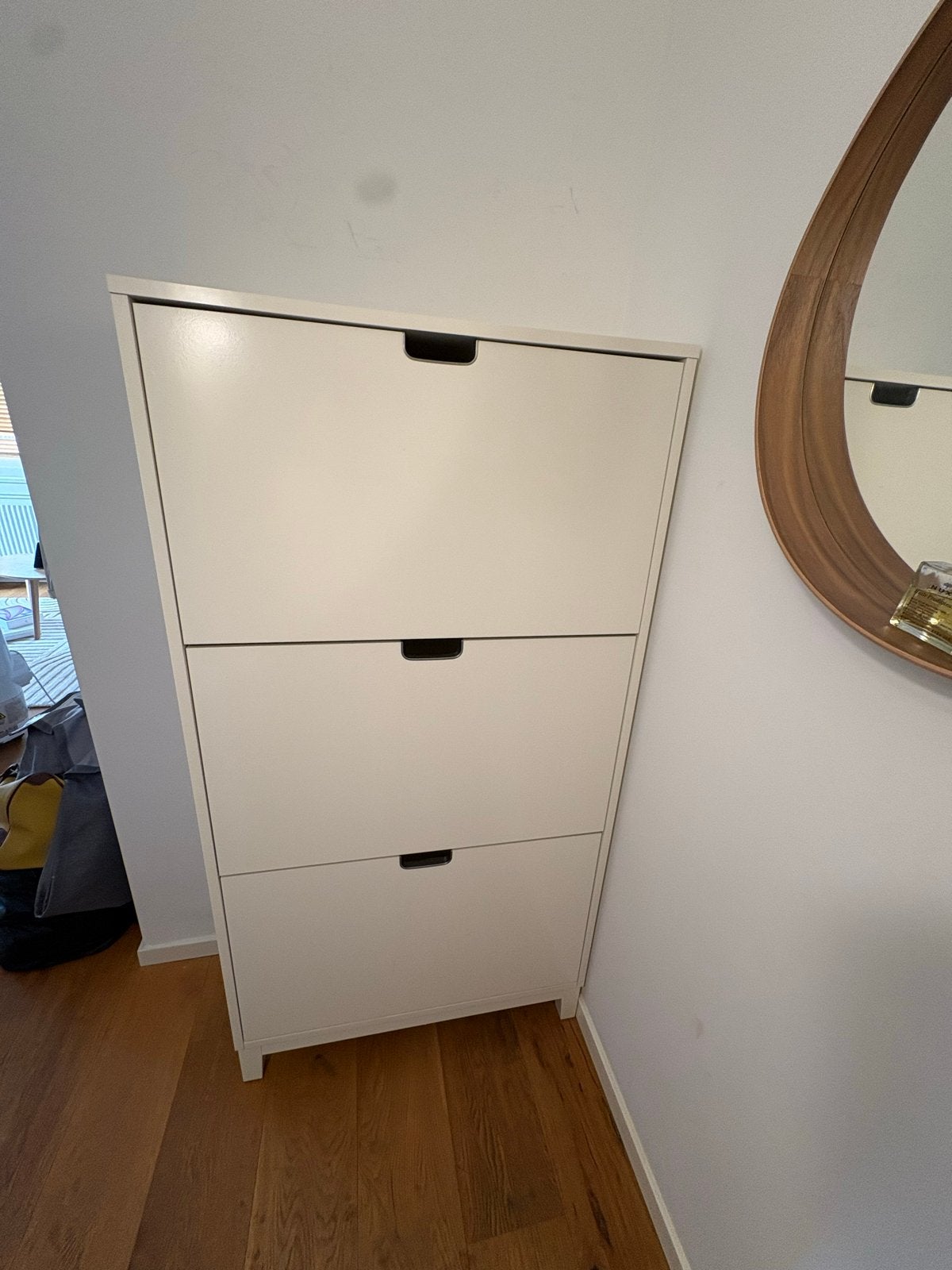 Ikea schoenenkast stall met 3 compartimenten, Ophalen, Gebruikt