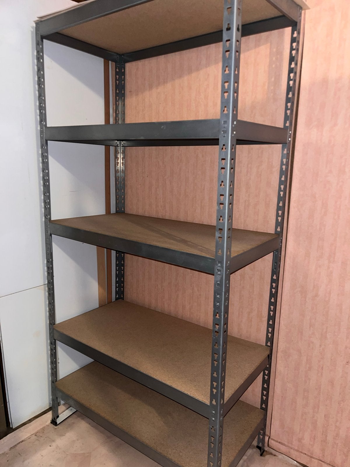 Stevige Opbergkast / Stellingkast met 5 Planken, Ophalen, Zo goed als nieuw