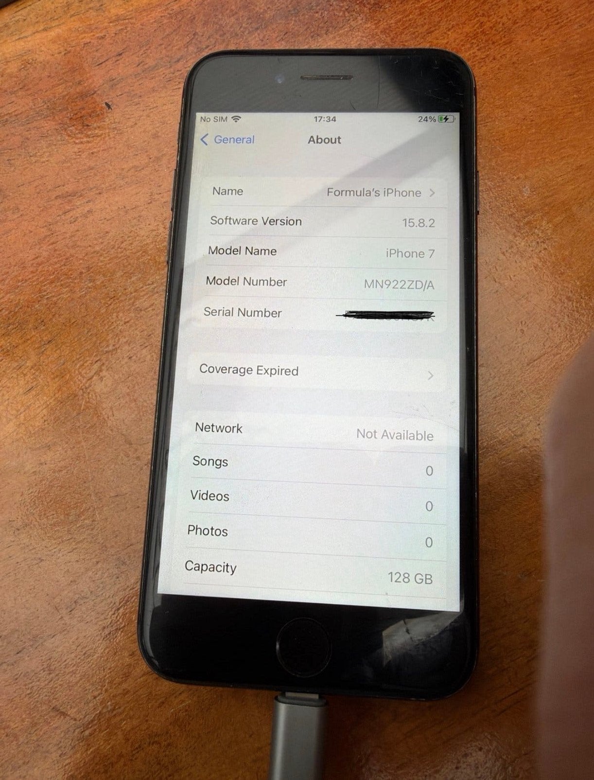 iPhone 7 Zwart 128GB, Telecommunicatie, Mobiele telefoons | Apple iPhone, Zwart, Ophalen of Verzenden, Zonder simlock, IPhone 7