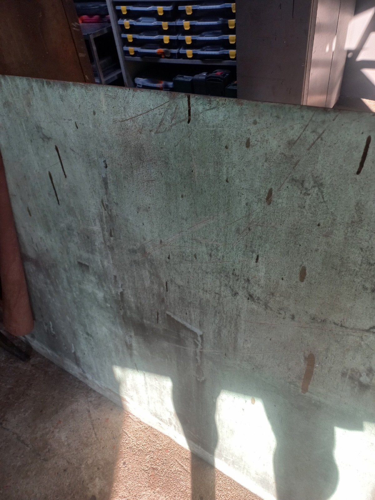 koperen plaat 2x1 mtr 375€, Ophalen of Verzenden