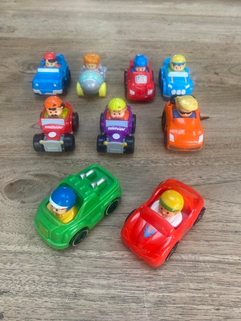 Little people Wheelies, zgan, losse verkoop, Ophalen of Verzenden, Zo goed als nieuw, Auto of Voertuig