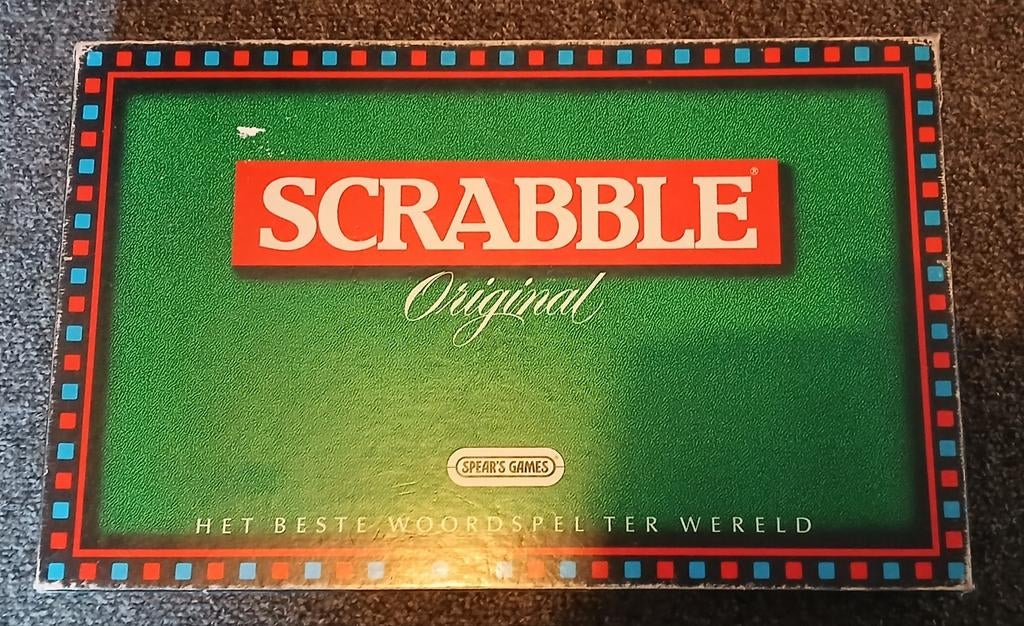 Scrabble original, Hobby en Vrije tijd, Gezelschapsspellen | Bordspellen, Ophalen of Verzenden, Zo goed als nieuw