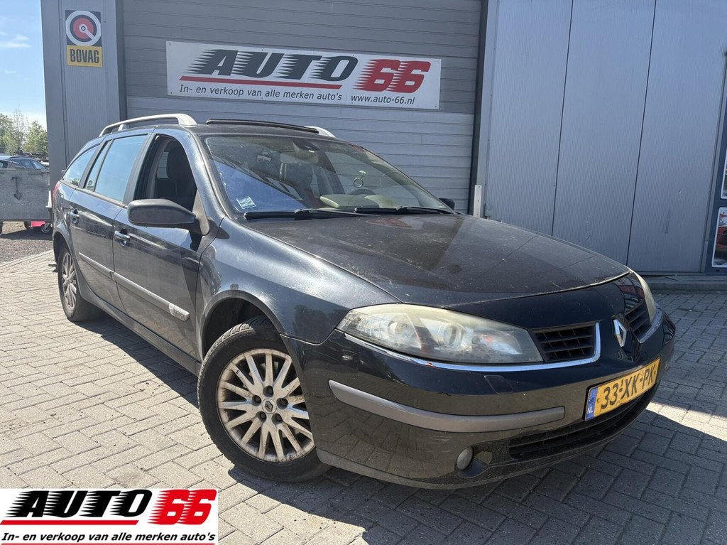 Renault Laguna Grand Tour AIRCO 2.0-16V Tech Line, Gebruikt, Zwart, 4 cilinders, Zwart