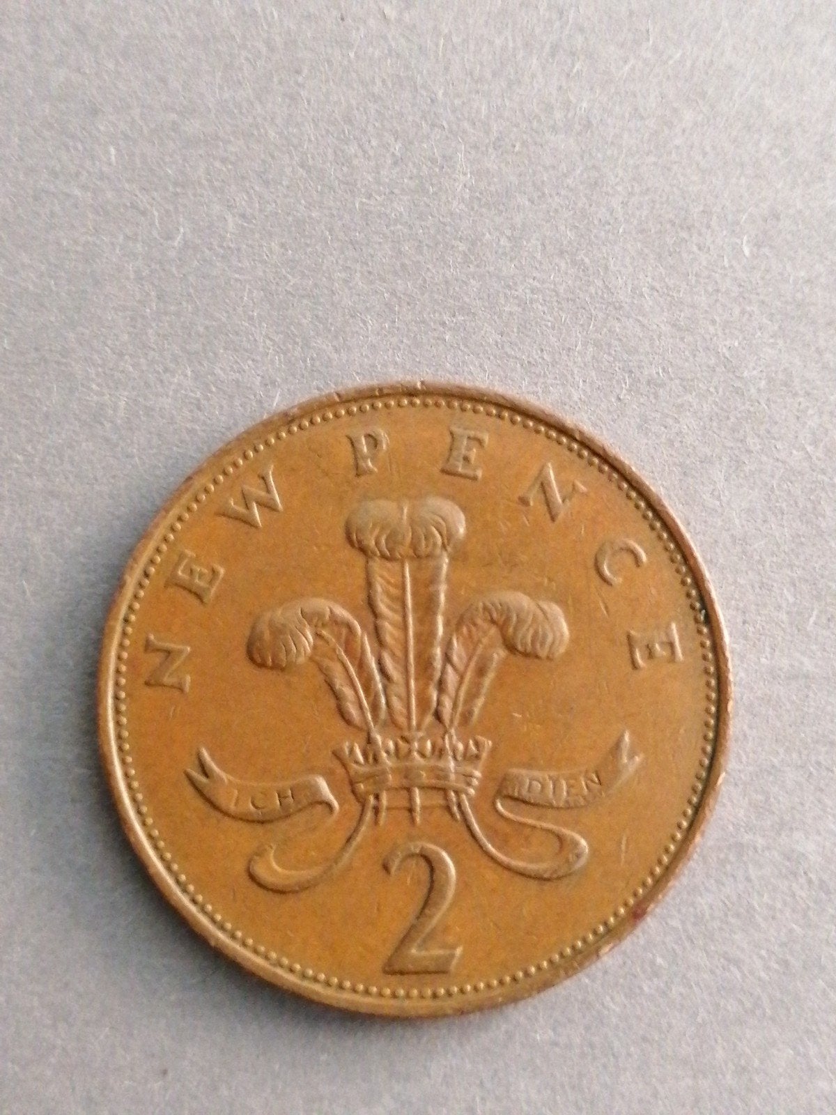 Zeldzame Britse 2 New Pence munt 1971, Ophalen