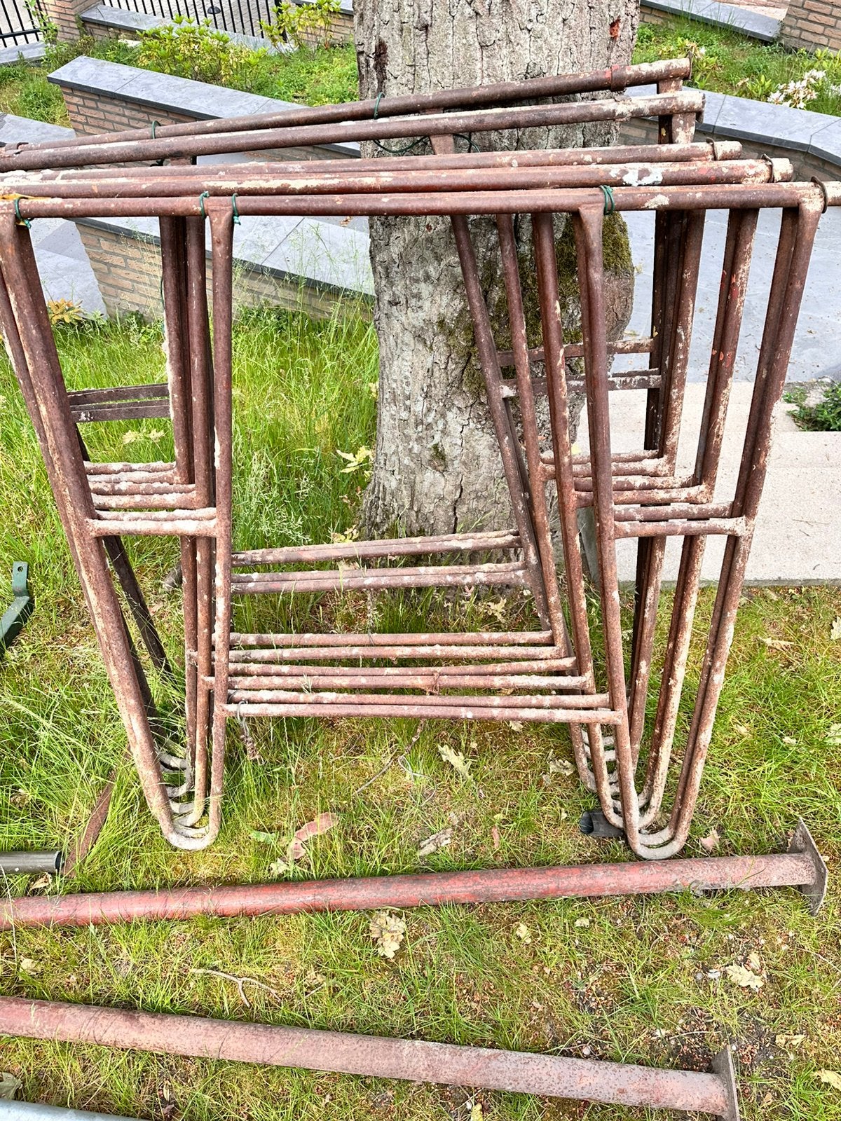 Steiger / bokken voor metselen / plateau te maken 5 stuks, Doe-het-zelf en Verbouw, Steigers, Ophalen of Verzenden, Zo goed als nieuw