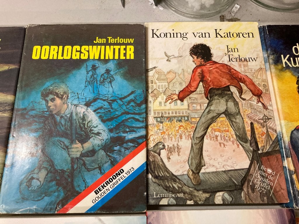 T.K. nog 8 boeken van Jan Terlouw + DVD' s Oorlogswinter, Ophalen of Verzenden, Gelezen, Jan Terlouw, Nederland