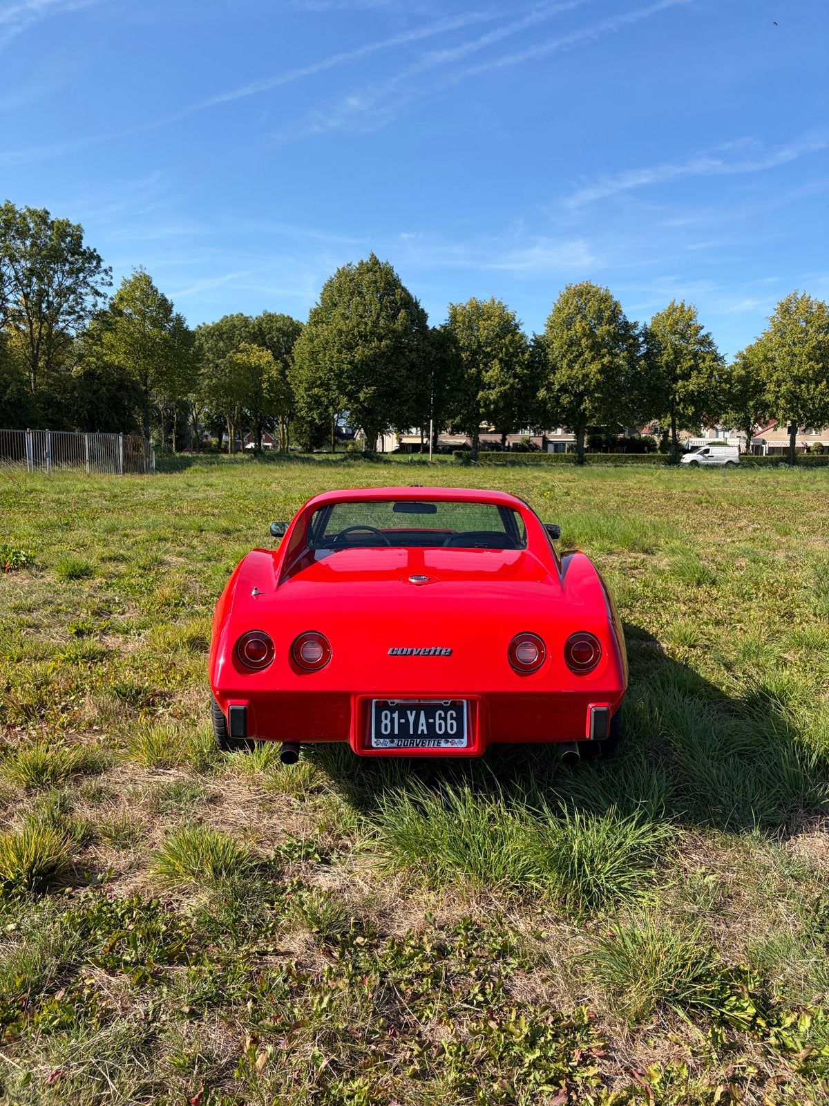 Chevrolet Corvette 5.7 Stingray AUT 1976 Rood, foto 2