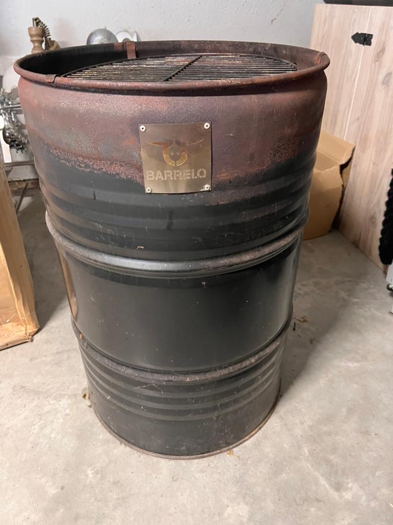 BarrelQ bbq, Ophalen, Gebruikt