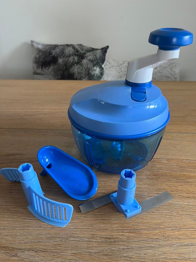 Tupperware quickchef blauw, Ophalen of Verzenden, Zo goed als nieuw, Blauw, Overige typen