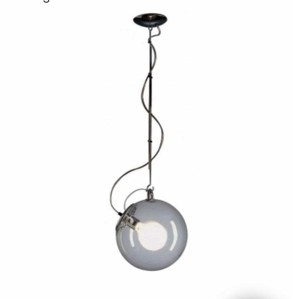 Artimide Miconos Suspensione hanglamp, Huis en Inrichting, Lampen | Hanglampen, Ophalen, Gebruikt, Mid century, 50 tot 75 cm