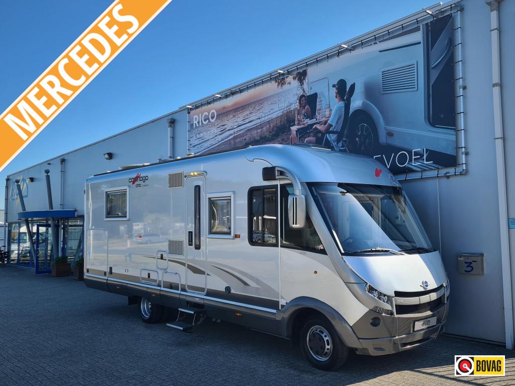 Carthago Chic S Plus 50 Mercedes / Automaat, Caravans en Kamperen, Airbags, Buitenlamp, Bedrijf, Diesel