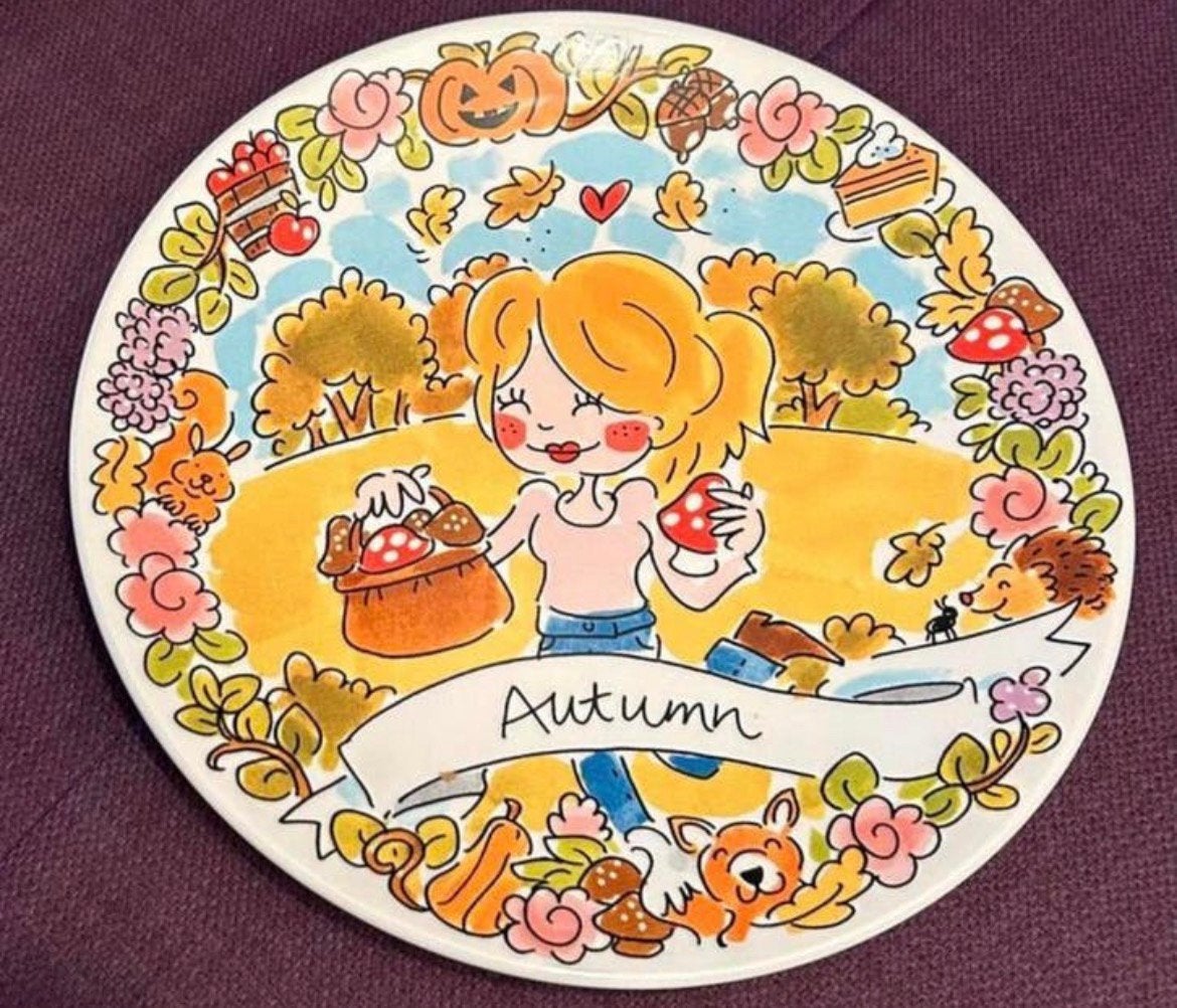 Blond Amsterdam Herfst, Huis en Inrichting, Keuken | Servies, Ophalen of Verzenden, Nieuw, Aardewerk, Bord(en)
