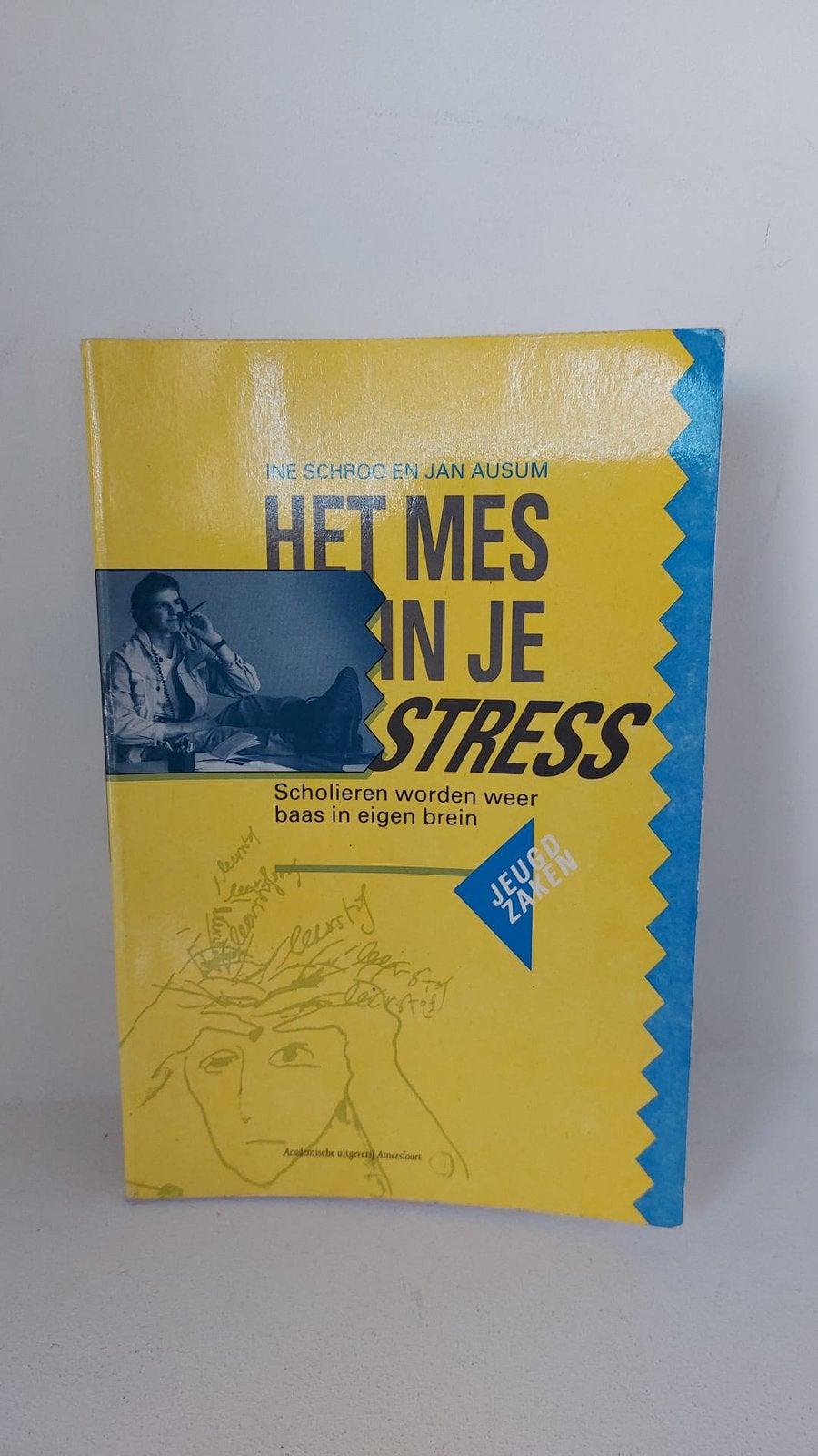 Het mes in je stress scholieren boek, Ophalen of Verzenden, Zo goed als nieuw, Overige niveaus