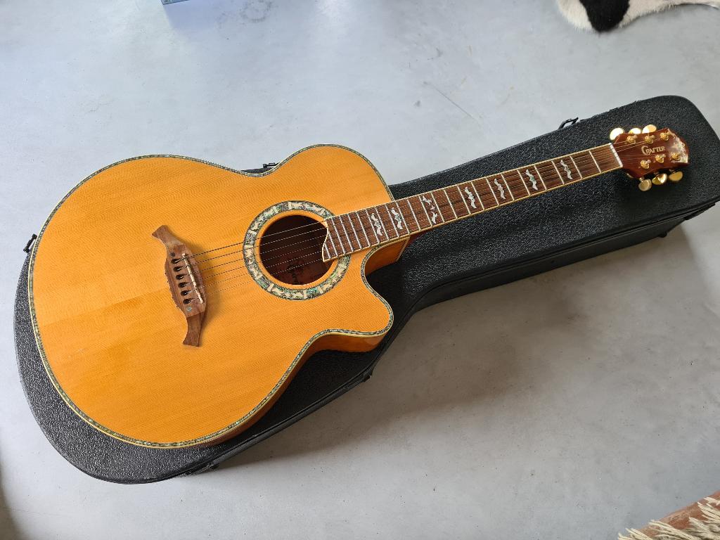 Crafter SE-33 Handgemaakte elektro akoestische gitaar, Muziek en Instrumenten, Ophalen of Verzenden, Gebruikt, Western- of Steelstringgitaar
