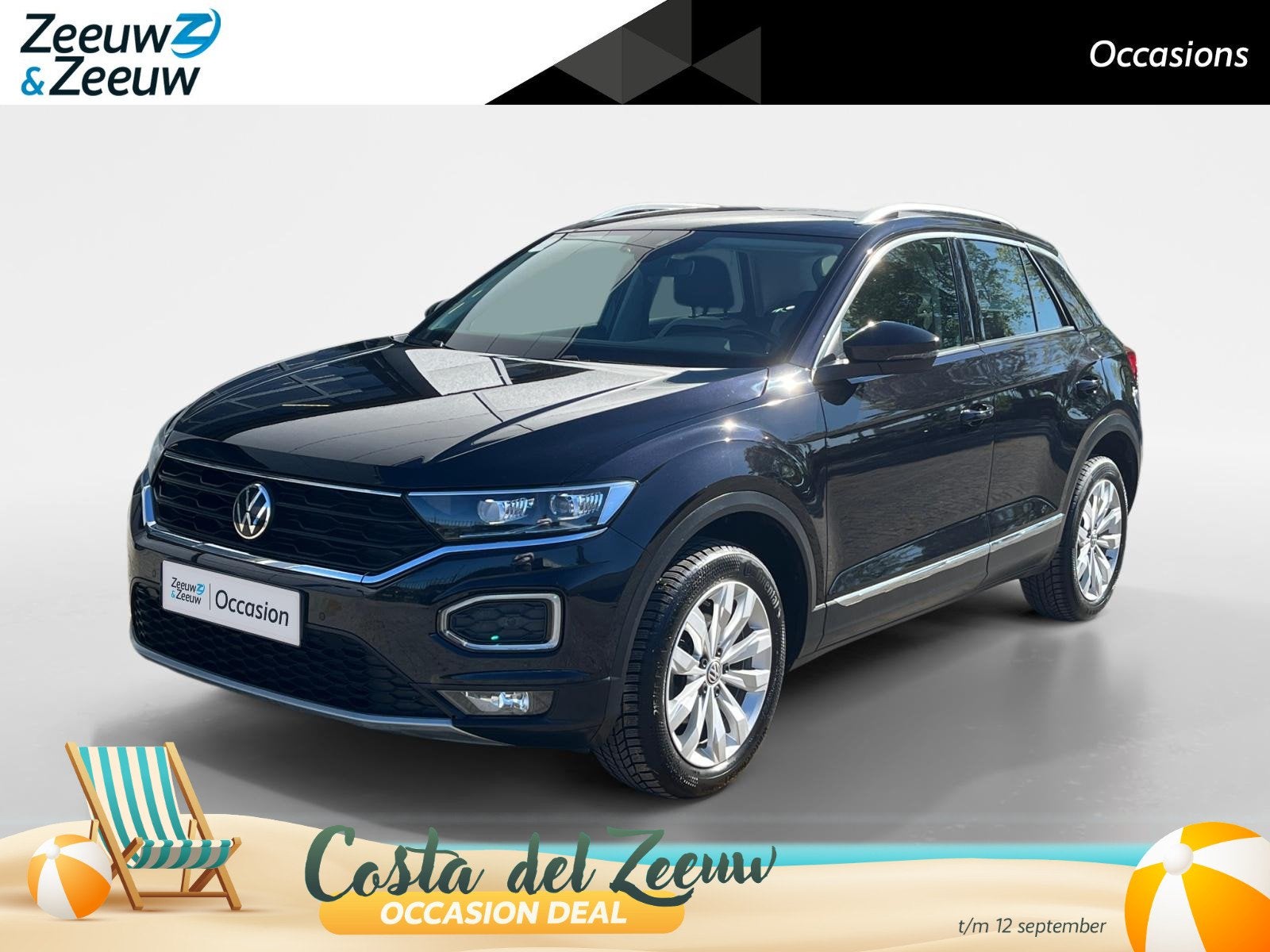 Volkswagen T-Roc 1.5 TSI Sport | Adaptieve Cruise Control |, Auto's, Volkswagen, 1254 kg, Stof, 4 cilinders, 150 pk