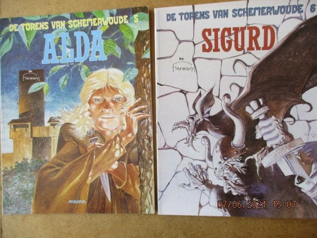 adv4109 torens van schemerwoude, Eén stripboek, Ophalen, Gelezen
