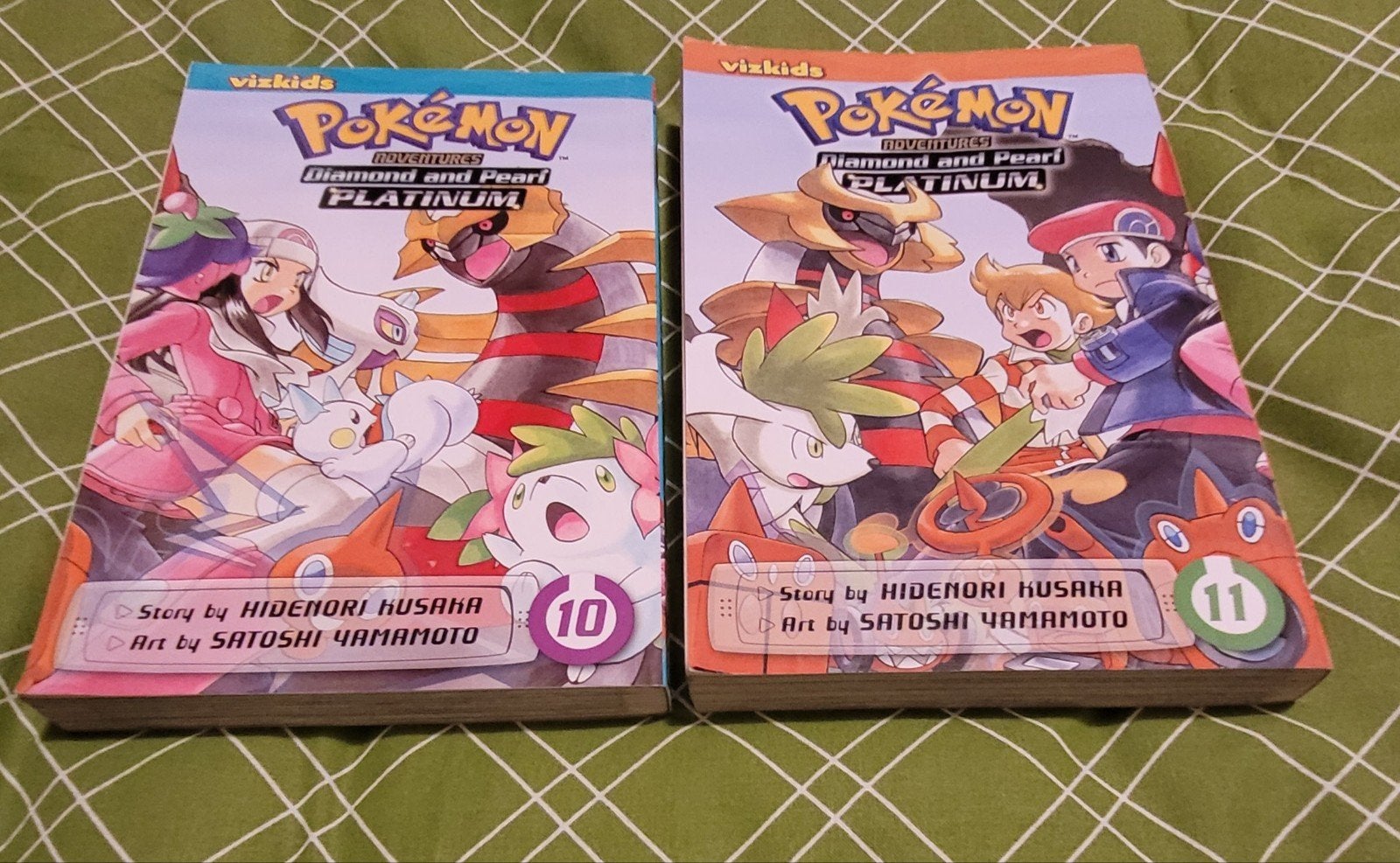 Manga's pokemon adv. diamond & pearl platinum vol. 10 en 11, Boeken, Meerdere comics, Ophalen of Verzenden, Gelezen, Japan (Manga)