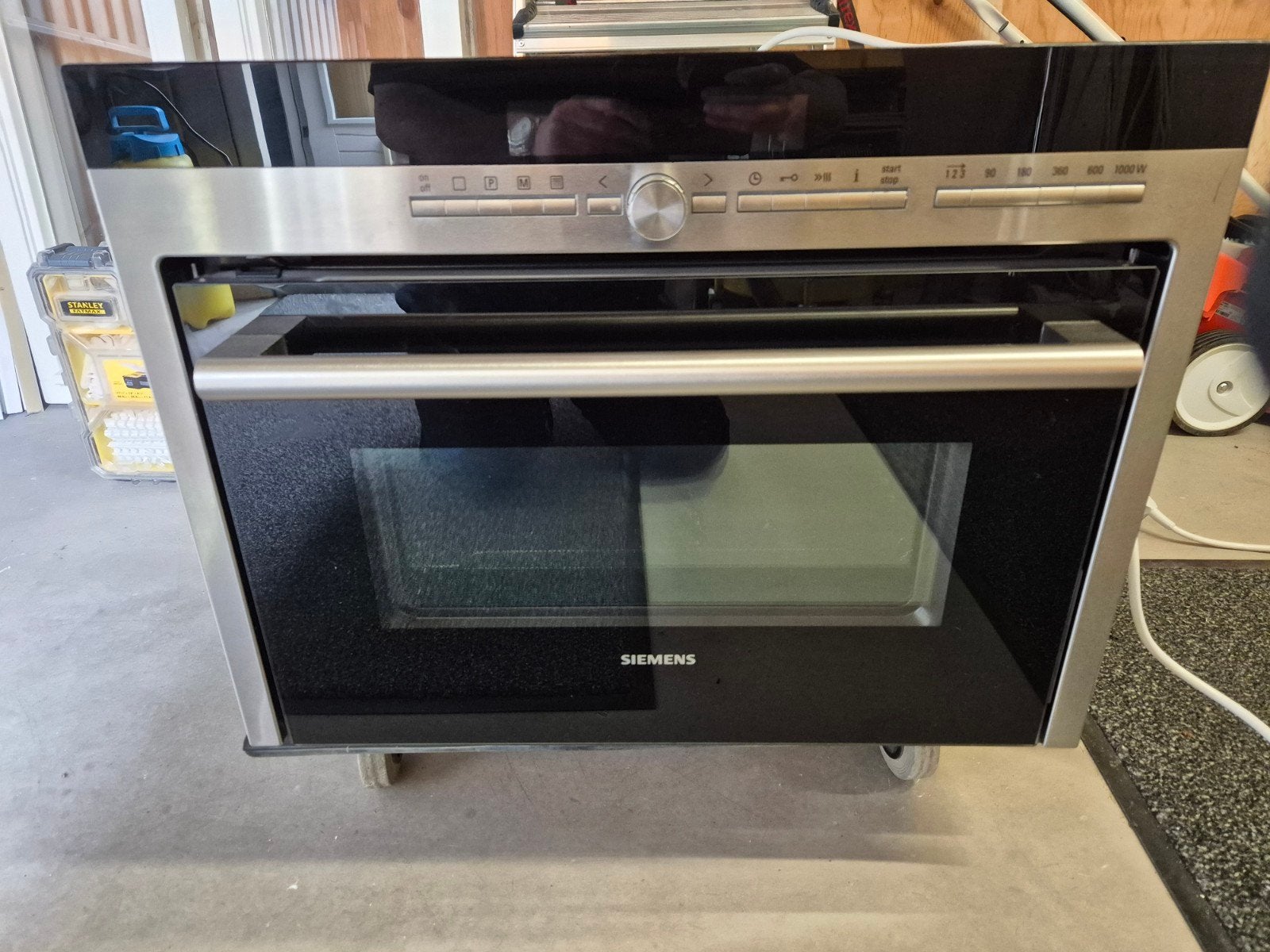 Luxe siemens inbouw combi magnetron en stoomoven, Ophalen