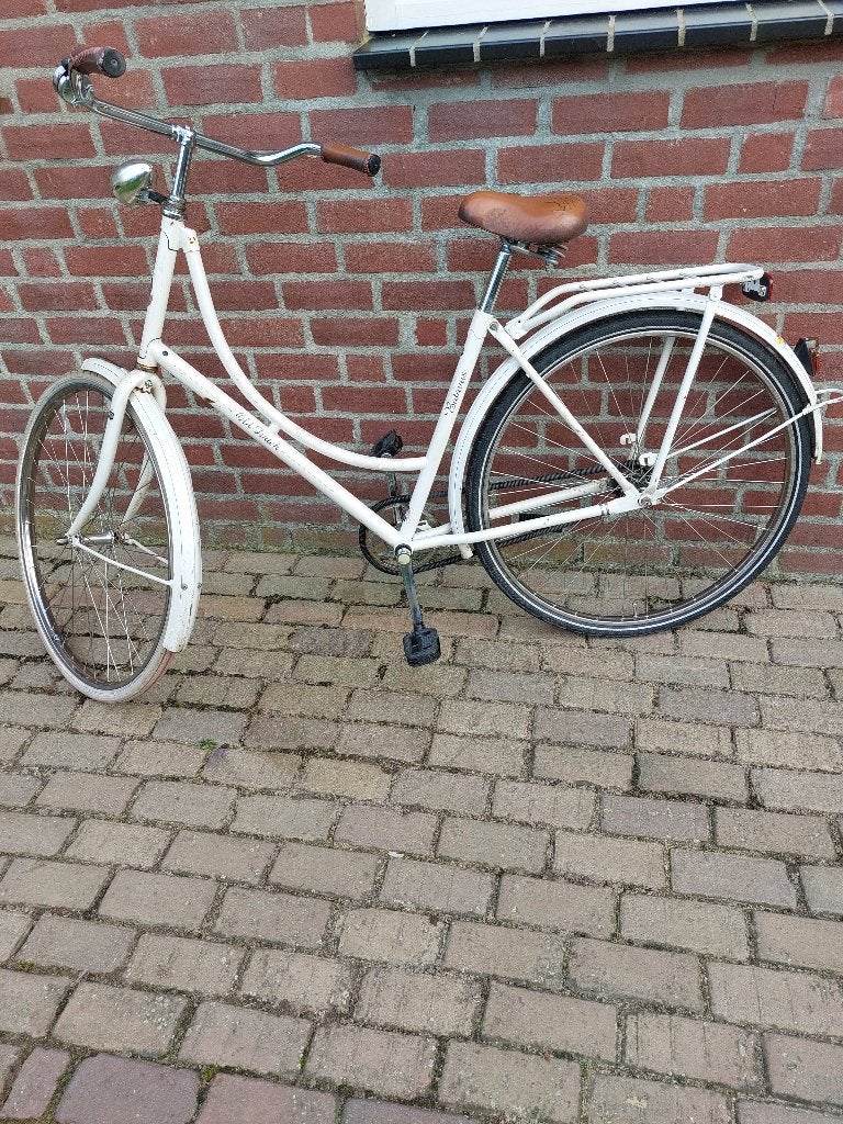meisjes fiets, Terugtraprem, Gebruikt, Batavus, Ophalen