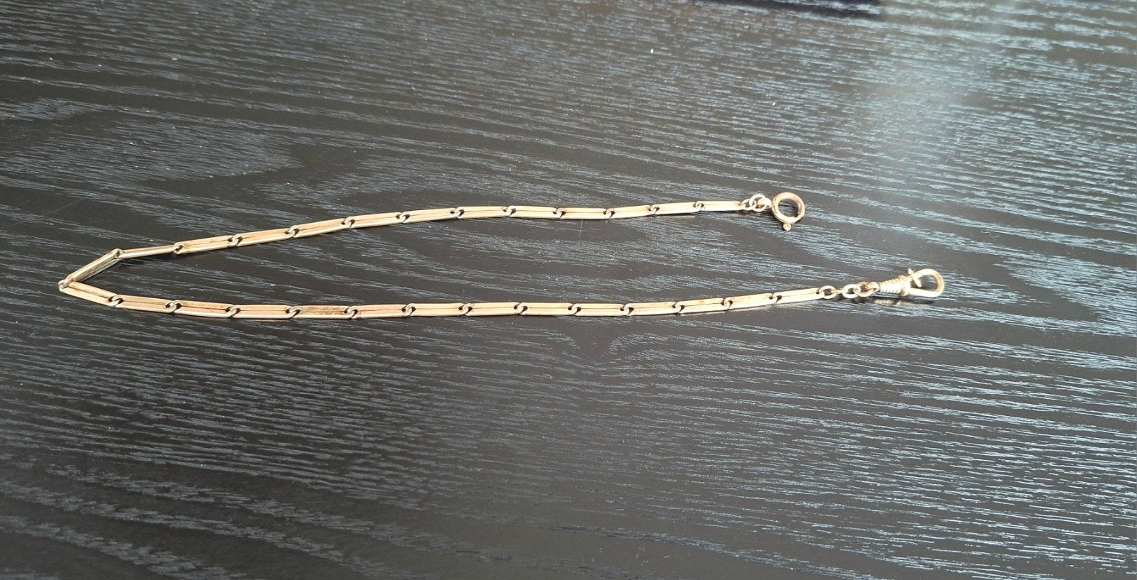 Prachtige antieke horloge ketting van Kollman & Jourdan, Ophalen of Verzenden, Goud
