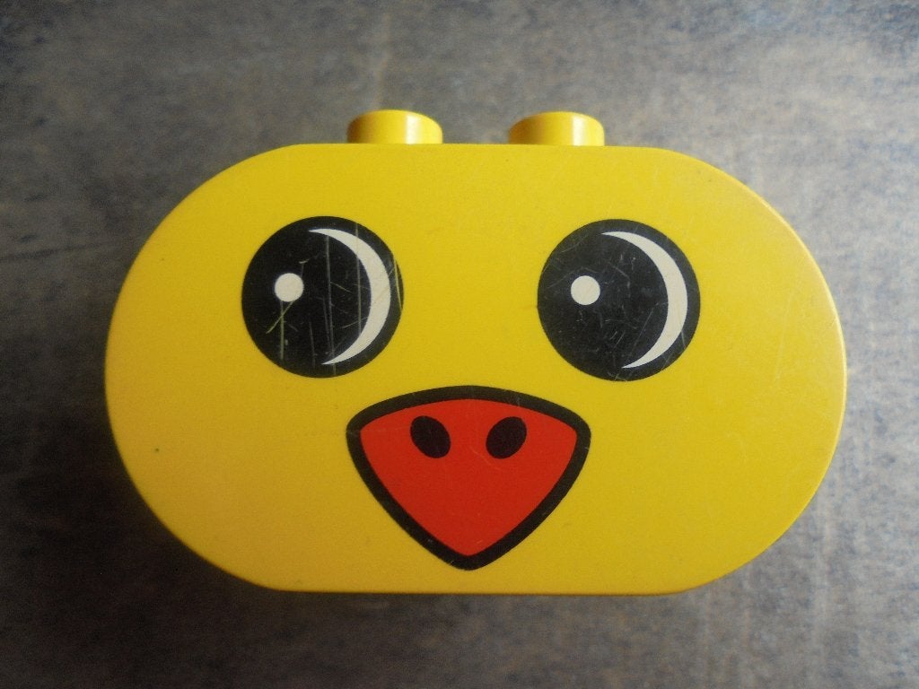 Lego Duplo Brick 2x4x2 Rounded Ends (zie foto's), Kinderen en Baby's, Speelgoed | Duplo en Lego, Ophalen of Verzenden, Gebruikt