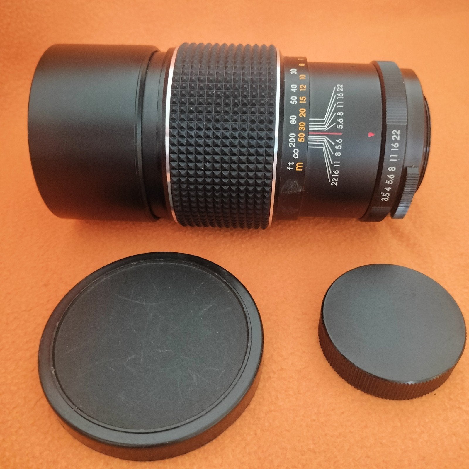 Pallas lens 200mm 3.5 tele M42, Ophalen of Verzenden, Zo goed als nieuw, M42, Telelens