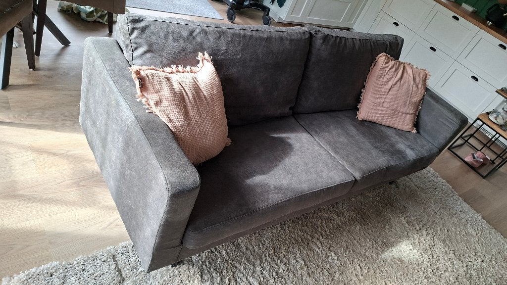 bank, Huis en Inrichting, Ophalen, Gebruikt, Driepersoons, 75 tot 100 cm