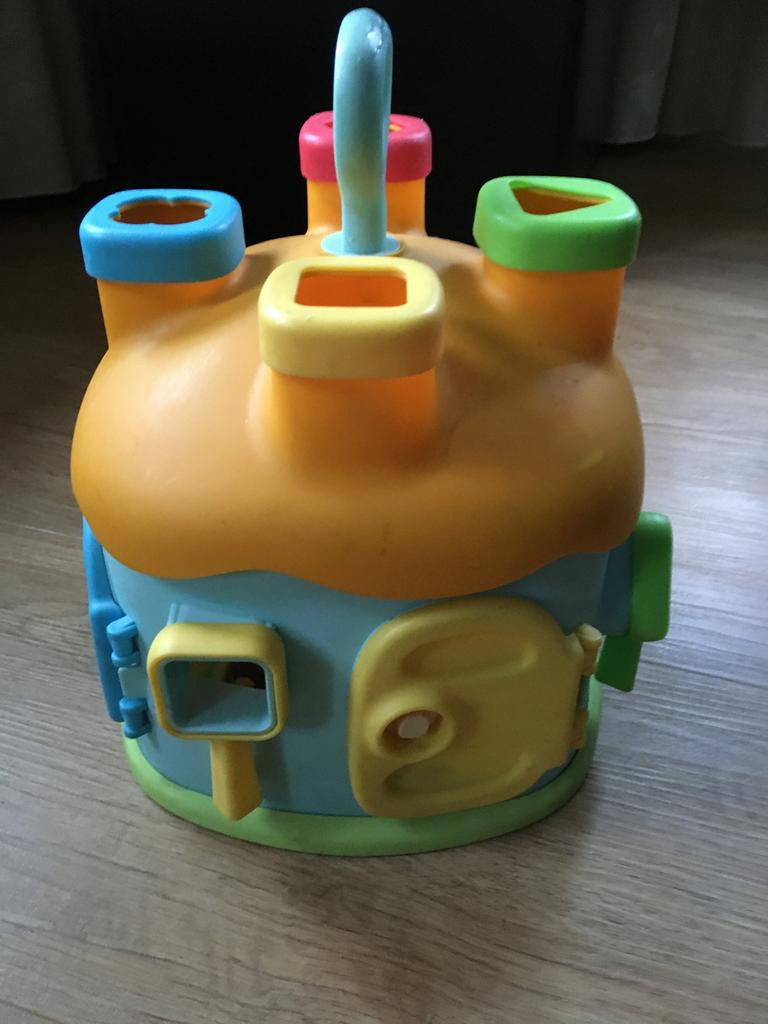 Smoby Cotoons vormenhuis,sleutelhuis,vormenstoof zgan, Ophalen, Zo goed als nieuw, Speelset