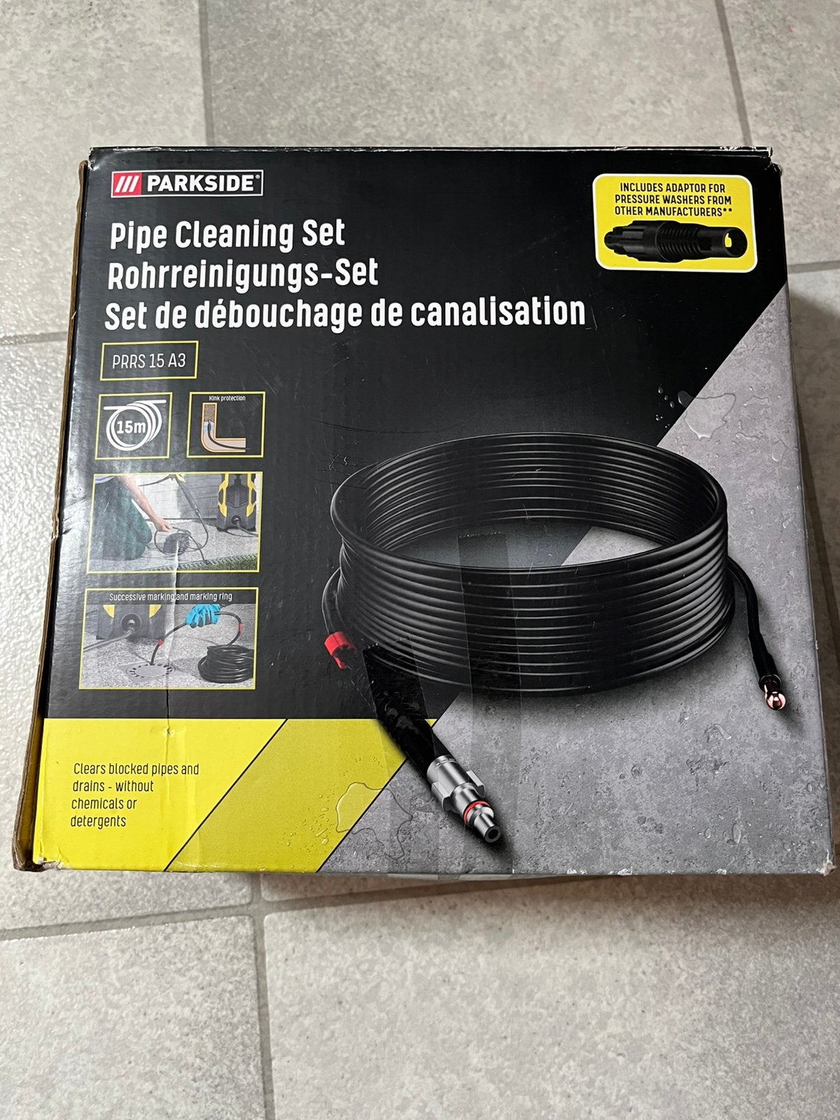 Reinigingslang, Overige materialen, 6 meter of meer, Overige typen, Ophalen of Verzenden