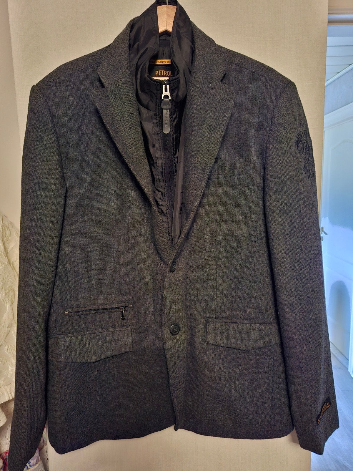 Blazer., Ophalen, Maat 52/54 (L), Petrol Industries, Blauw