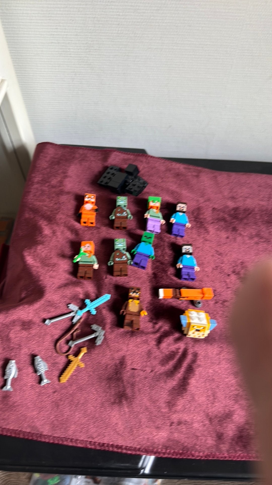 Lego minecraft figuren, Ophalen of Verzenden, Zo goed als nieuw