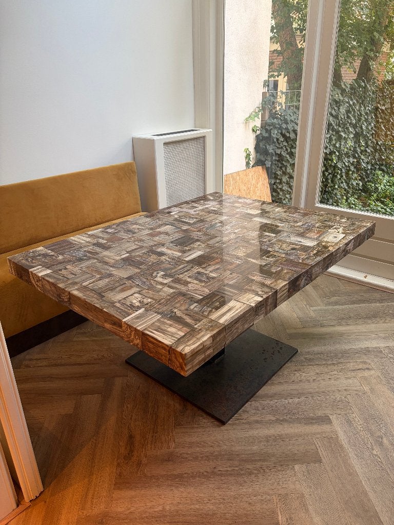 Tafel (steen), Ophalen, Zo goed als nieuw, Rechthoekig, Overige materialen
