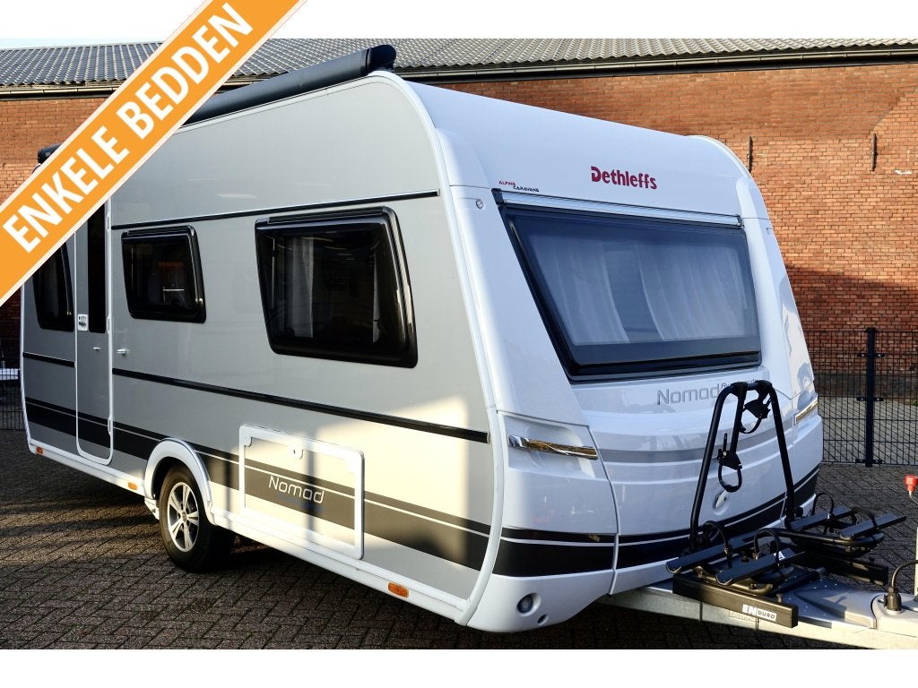 Dethleffs Nomad Avantgarde 460 EL Mover Airco Luifel VTent, Fietsenrek, Bedrijf, Treinzit, Dethleffs