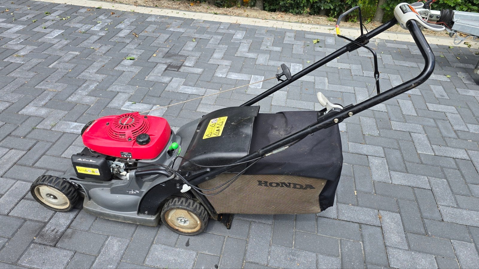 Honda HRX 476 Benzine Grasmaaier met Variabele Snelheid, Tuin en Terras, Grasmaaiers, Cirkelmaaier, Honda, Gebruikt, Versnellingen