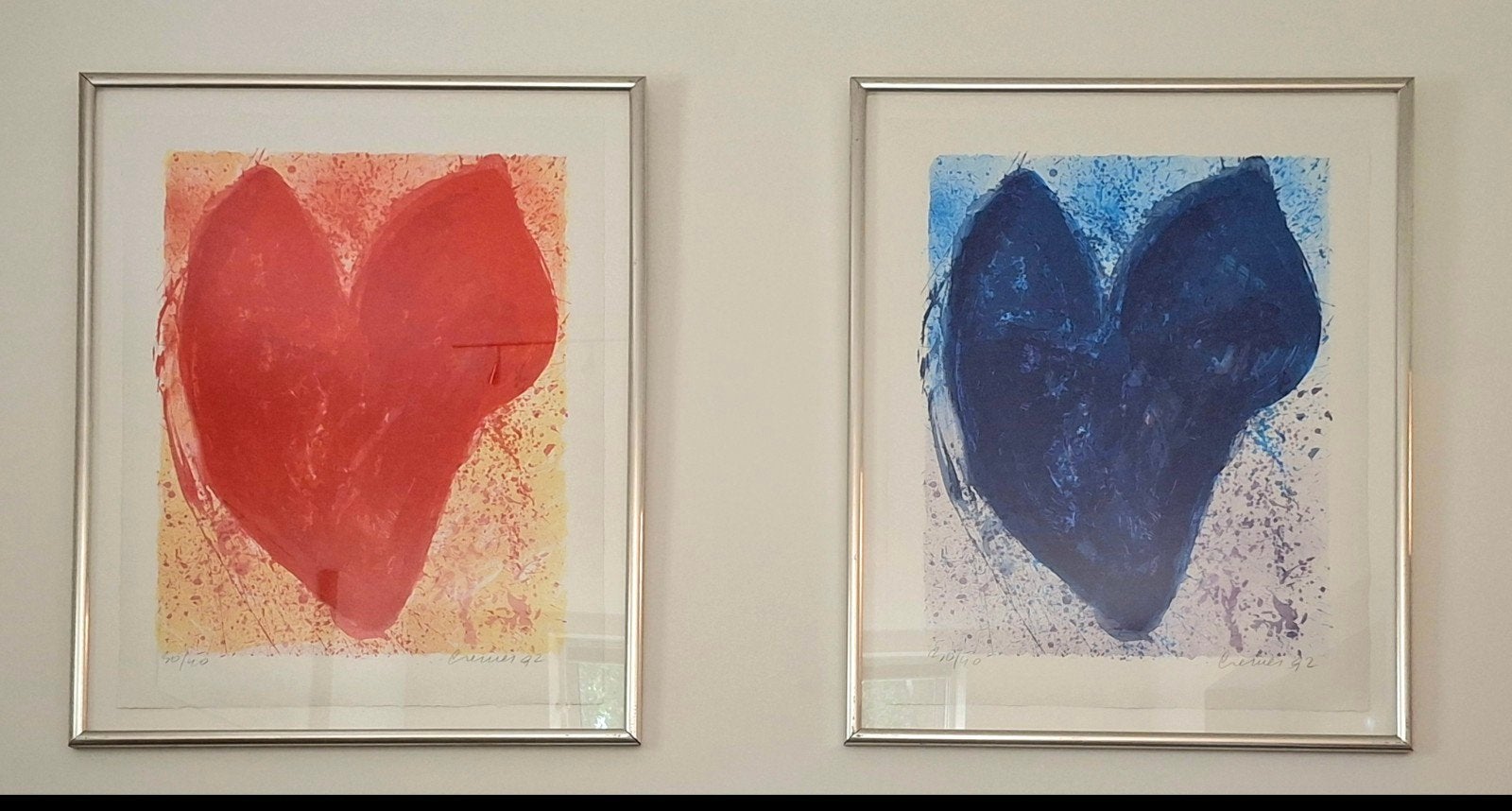 Jan Cremer, Tulpen, gesigneerd, genummerd 30/40, 120 x 90 cm