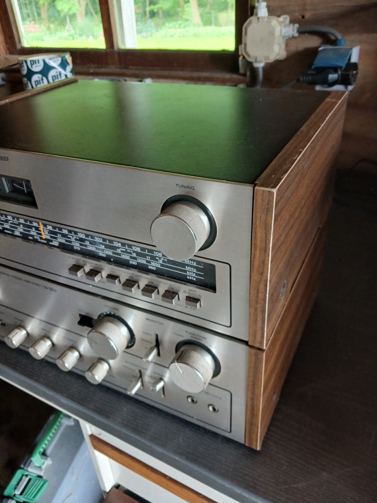 Vintage Sony Stereo Set: Tuner ST-2950F & Versterker TA-2650, Gebruikt, Tuner of Radio, Sony, Losse componenten