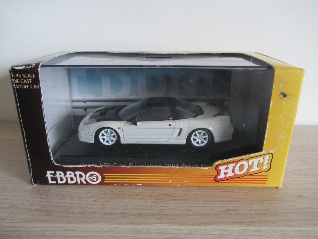 Ebbro Honda NSX Type R 43390 White, Hobby en Vrije tijd, Modelauto's | 1:43, Ophalen of Verzenden, Nieuw, Auto, Overige merken
