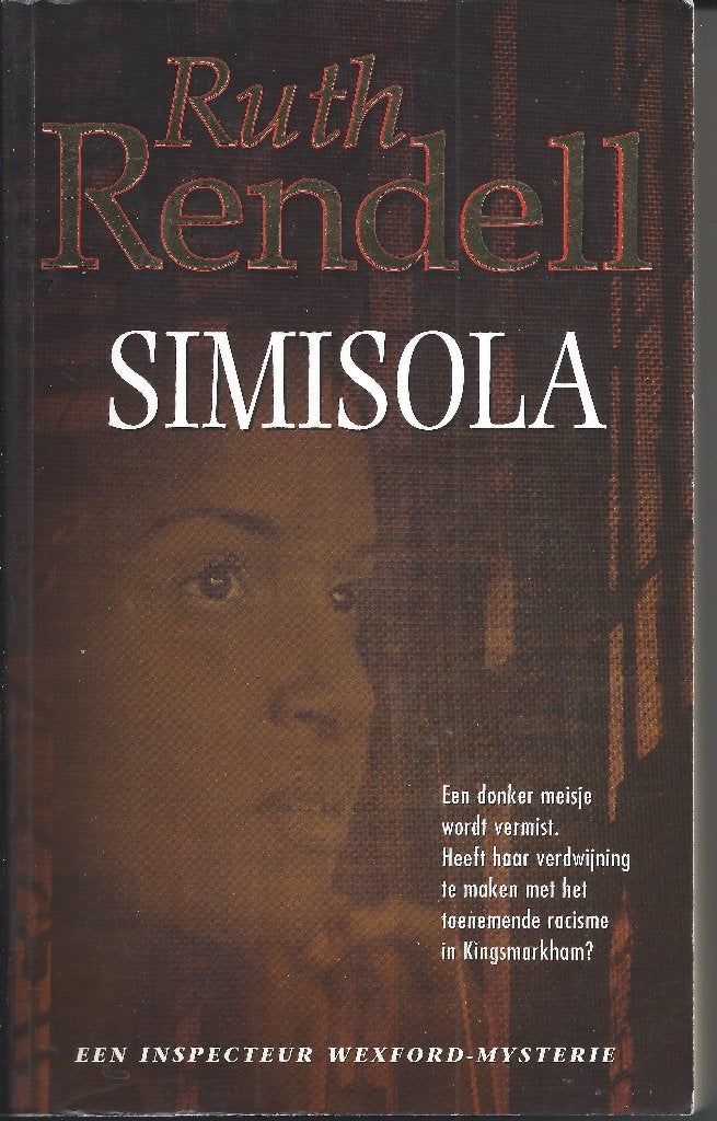 Ruth Rendell - Simisola, Europa overig, Ruth Rendell, Ophalen of Verzenden, Zo goed als nieuw