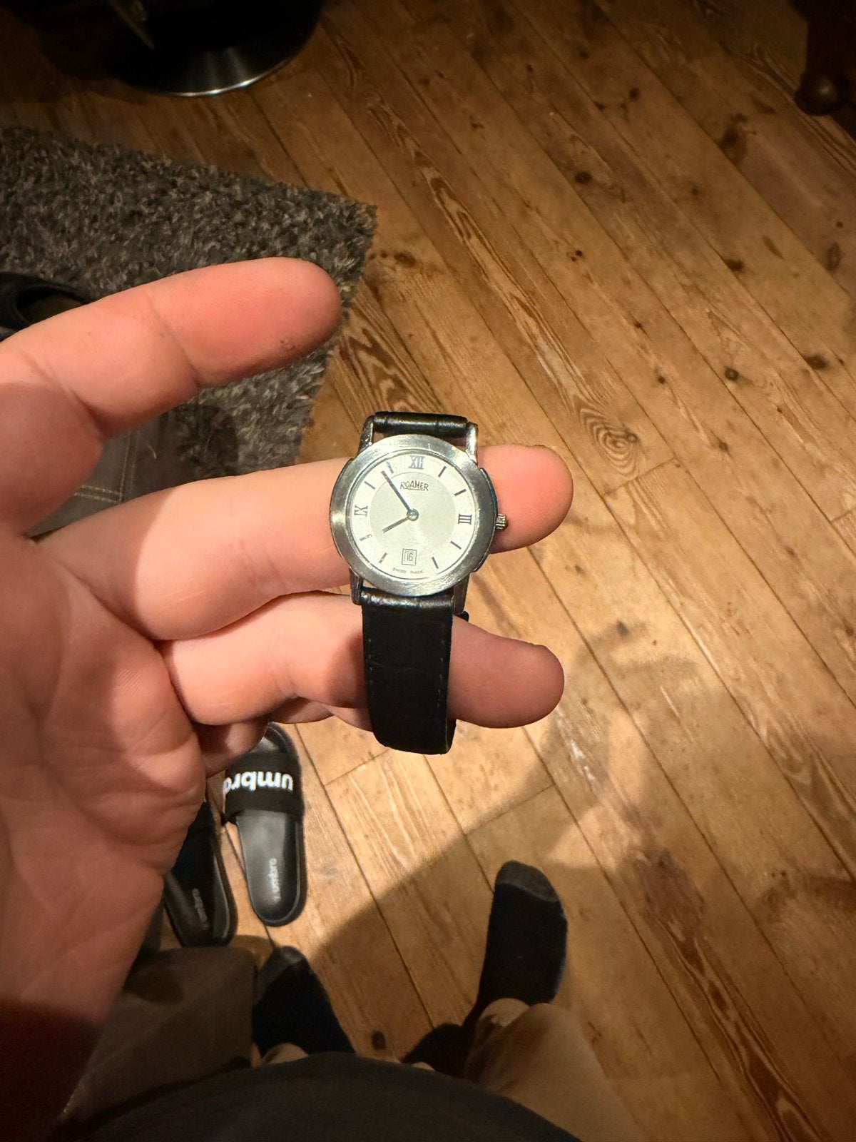 Roamer horloge - loopt niet, bieden naar waarde, Overige merken, Staal, Polshorloge, Ophalen of Verzenden