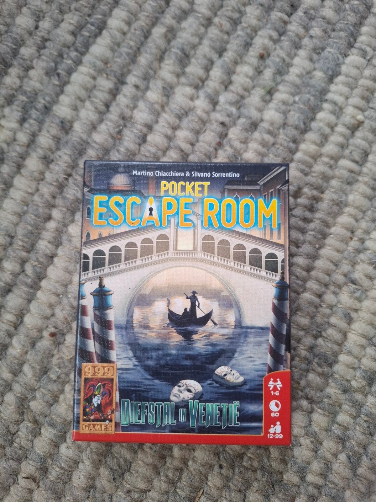 pocket escape room, diefstal in Venetië, Ophalen of Verzenden