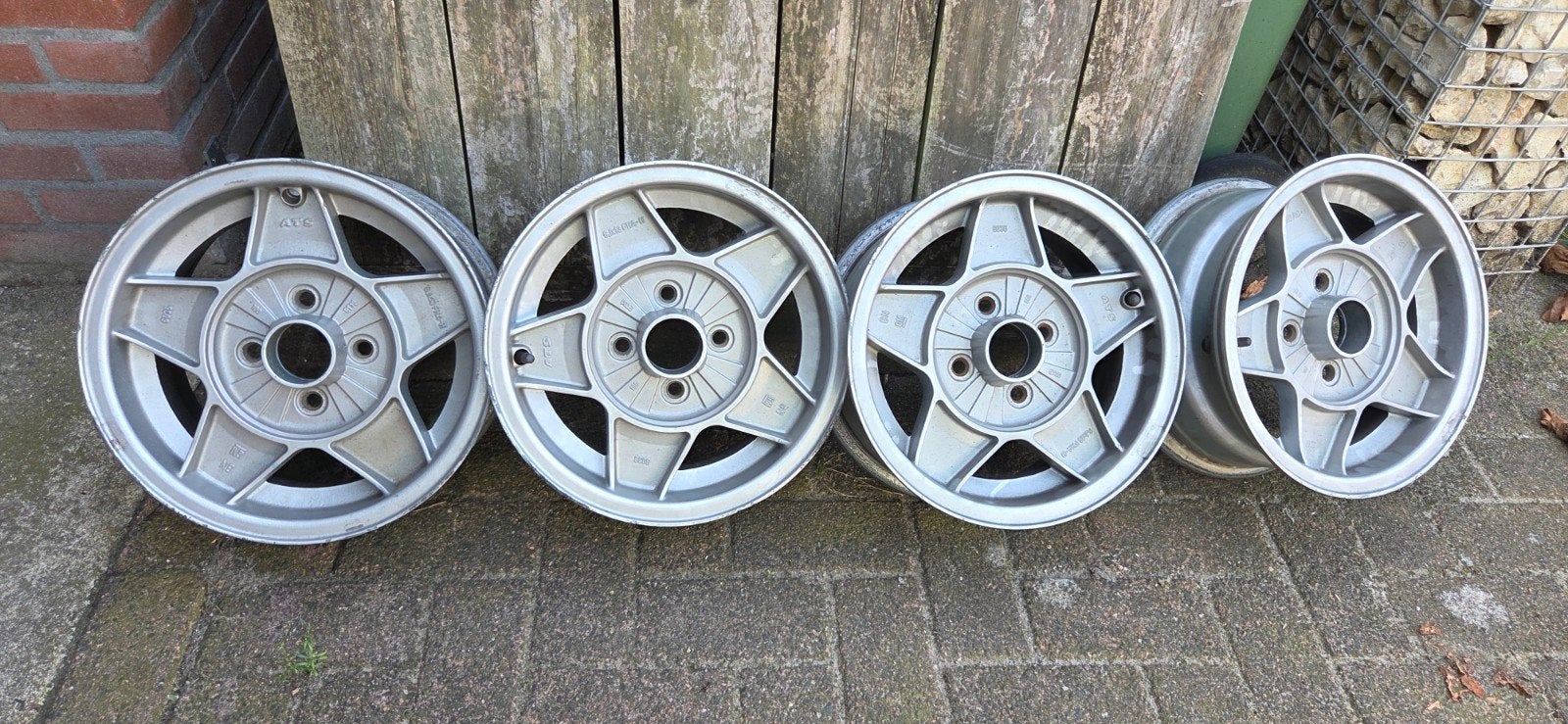 5x ats velgen, Ophalen, Personenwagen, Zomerbanden, Velg(en)