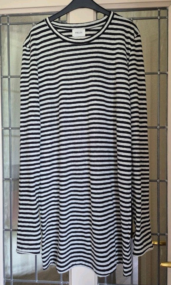 MIKUTA longsleeve shirt/dress M/L np €180,= NIEUWSTAAT!, Kleding | Dames, Maat 38/40 (M), Overige kleuren, Ophalen of Verzenden