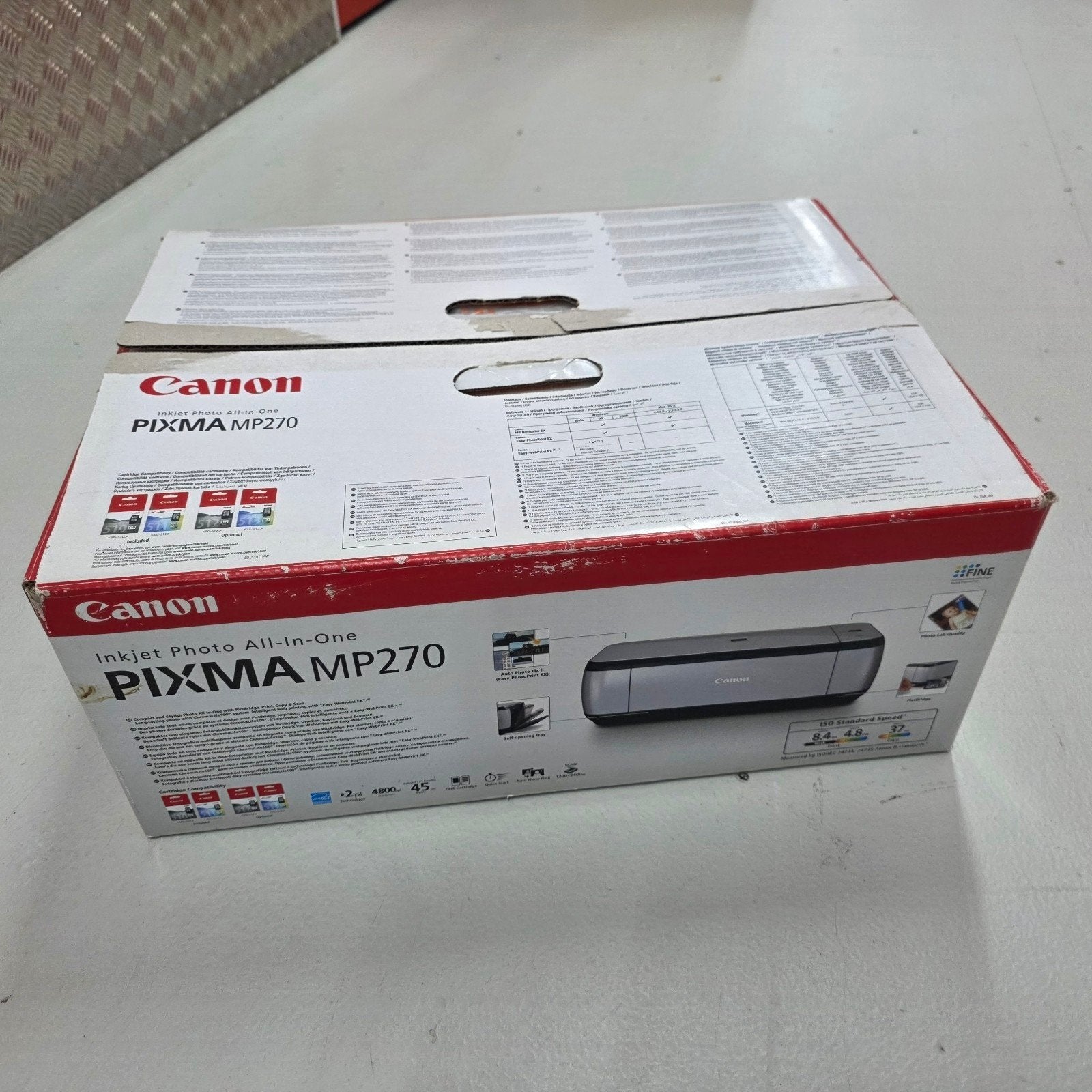 Canon PIXMA MP270 Inkjet Photo All-in-One Printer, Kleur printen, Verzenden, Canon, Inkjetprinter