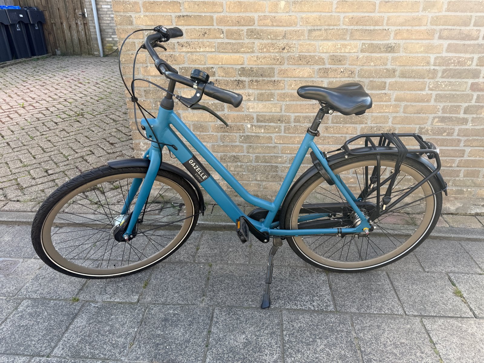 Gazelle Esprit L54 Damesfiets - Zo goed als nieuw, Fietsen en Brommers, Ophalen, 53 tot 56 cm, Velgrem, Versnellingen