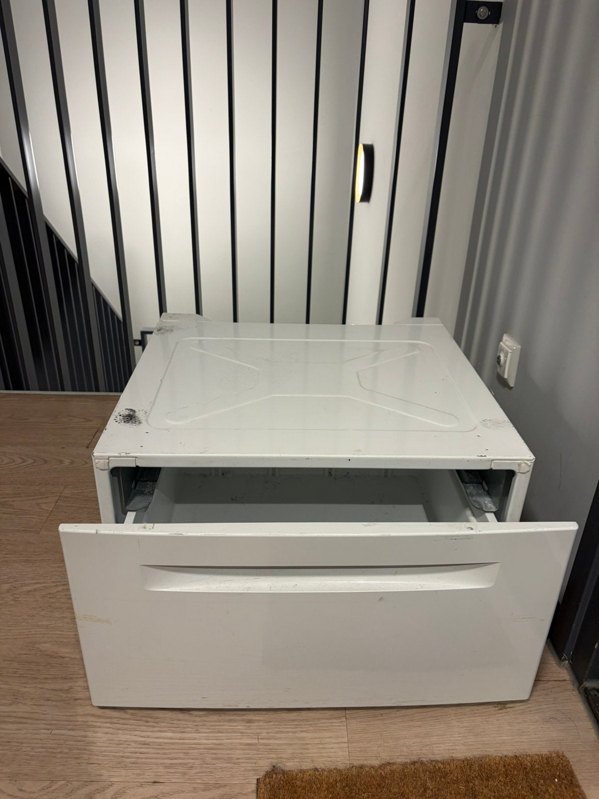 Wasmachine verhoger met lade, Ophalen of Verzenden, Zo goed als nieuw