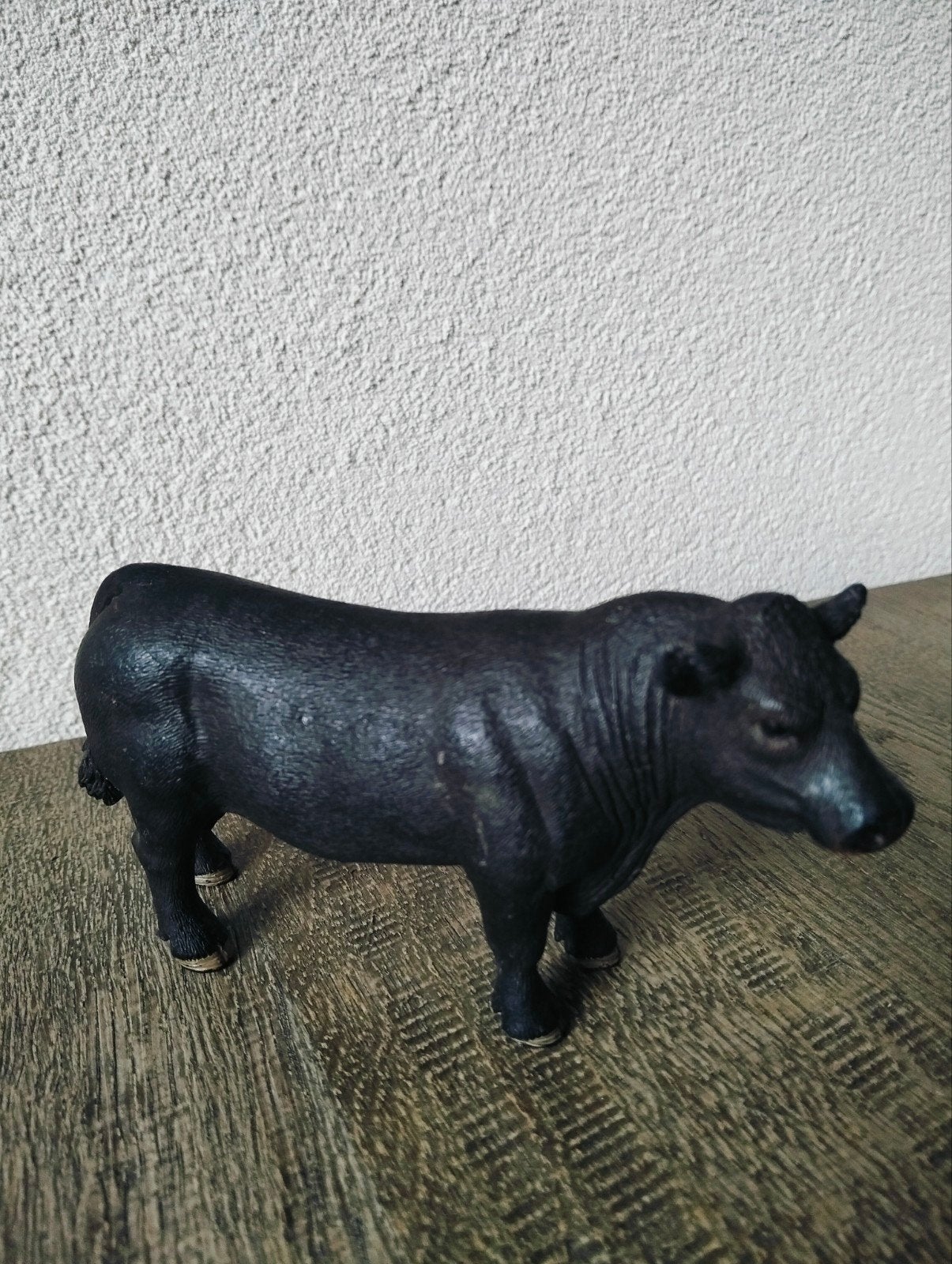 Schleich Stier - Zwart - dieren, Ophalen of Verzenden, Zo goed als nieuw