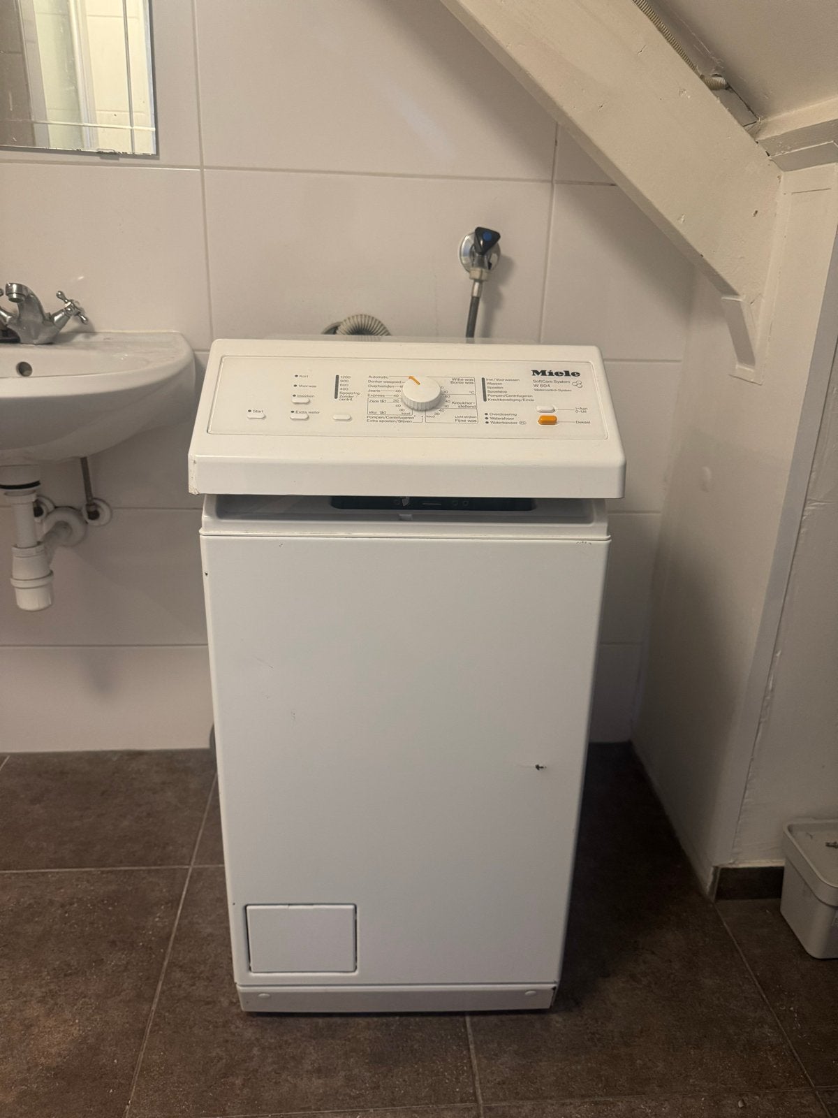 Gratis afhalen! - Miele Bovenlader Wasmachine, Witgoed en Apparatuur, Wasmachines, Ophalen, 4 tot 6 kg, Bovenlader, Kort programma